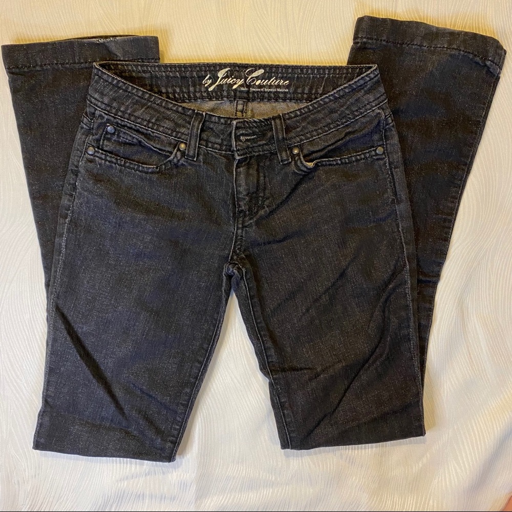 Juicy Couture Black Sparkly Jeans